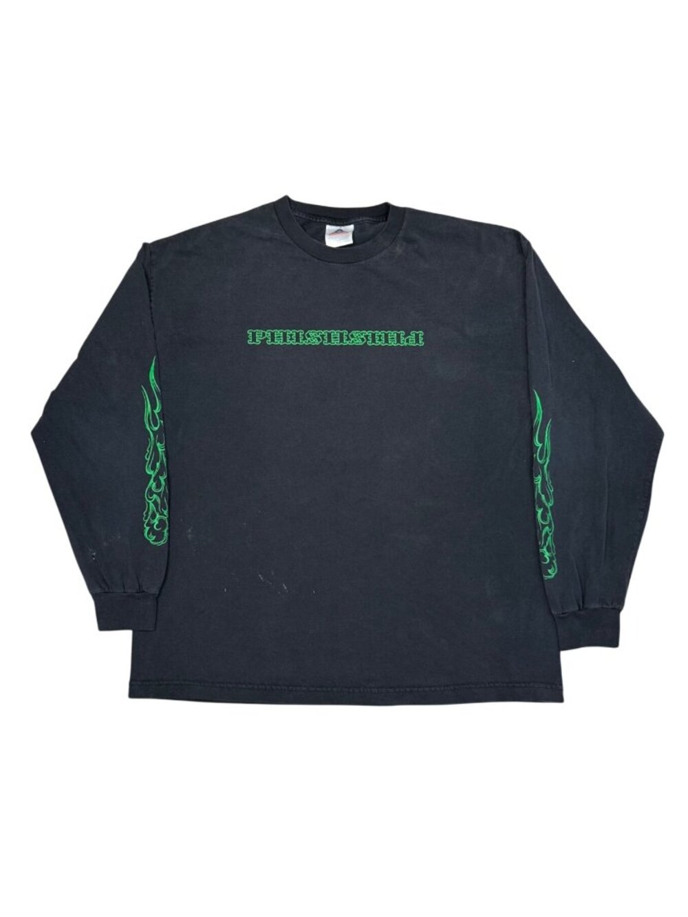 Y2K 2002 Phish Long Sleeve Dragon Tee Double Sided Sleeve Hits XL